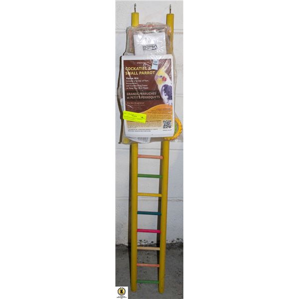 PENN-PLAX PARROT LADDER & TOYS/ACCESSORIES