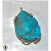 Image 1 : ESTATE 20CT ARTISAN TURQUOISE WRAPPED