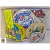 Image 1 : ESTATE VINTAGE PATCHES, BUTTON BADGES, & ELTON