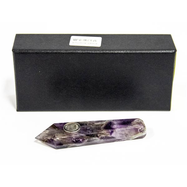 NEW DREAM AMETHYST STONE PIPE