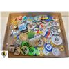 Image 1 : LARGE LOT OF COLLECTABLE PINS & BUTTONS