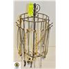 Image 1 : SPINNING JEWELRY STAND HANGER FULL OF NECKLACES