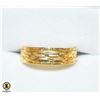 SIZE 7 GOLD TONE SPINNER RING