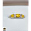 Image 1 : SIZE 7 SILVER TONE RING W/ UNKOWN STONES
