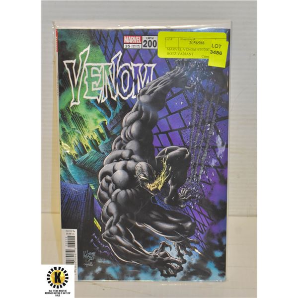 MARVEL VENOM #35/200 COMIC, HOTZ VARIANT