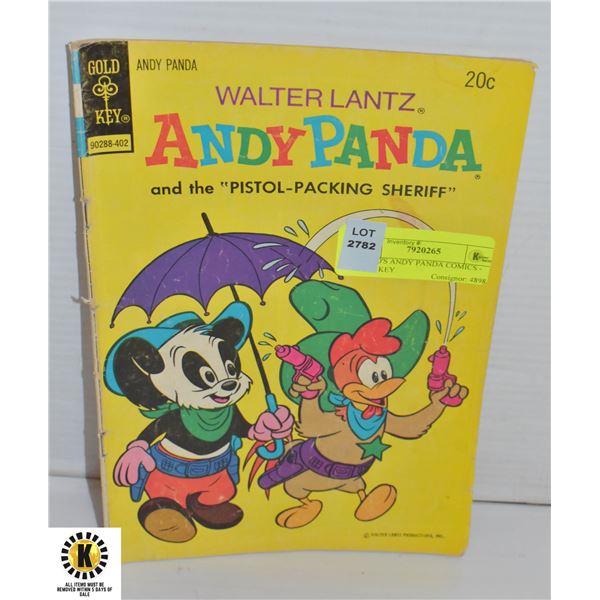 1960-70'S ANDY PANDA COMICS - GOLD KEY