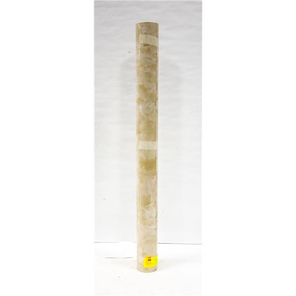 NEW ROLL OF WHITE FAUX MARBLE PEEL AND STICK FOR