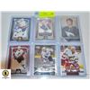Image 1 : LOT OF 6 ROOKIE HOCKEY CARDS