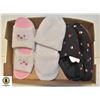 Image 1 : FLAT WITH 3 NEW PAIR OF WOMEN'S SLIPPERS