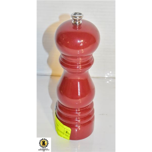 PEUGOT BURGANDY PEPPER MILL