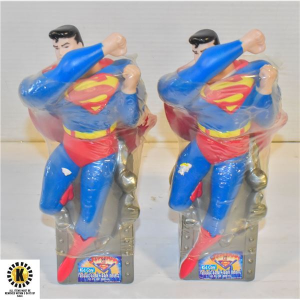 2 KID CARE NEW SUPERMAN BUBBLE BATH