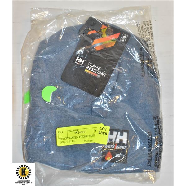 HELLY HANSEN FLAME RESISTANT TOQUE BLUE