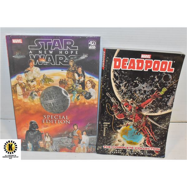 DEADPOOL AND STAR WARS CRAPHIC NOVELS