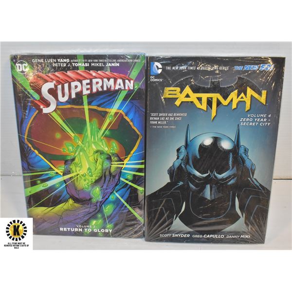 SUPERMAN AND BATMAN GRAPHIC NOVELS