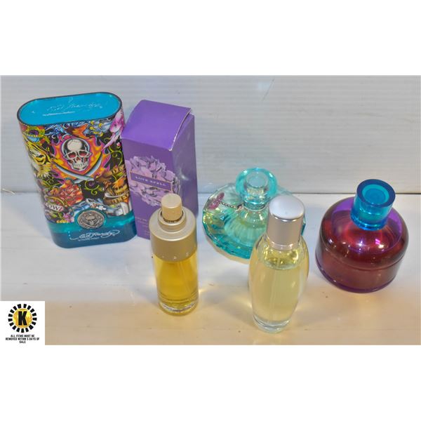 WOMENS FULL SIZE FRAGRANCES BOTTLES