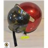 Image 1 : RED SPARKLE FLAKE 70'S HELMET