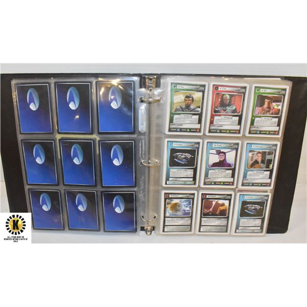 STAR TREK CARDS 1994 BINDER FULL