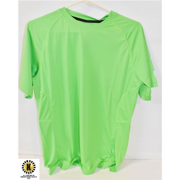 NEW MEDIUM GREEN NEW DEAL ATHLETICS SHIRT