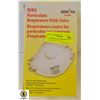 Image 1 : N95 PARTICULATOR RESPIRATOR WITH VALVE – NEW