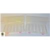 2 PLASTIC JEWEL CASE ORGANIZERS