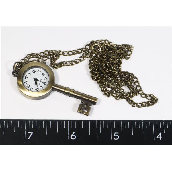 NEW KEY SHAPED FASHION WATCH WITH CHAIN