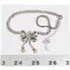 Image 1 : NEW RHINESTONE BOW CHOKER