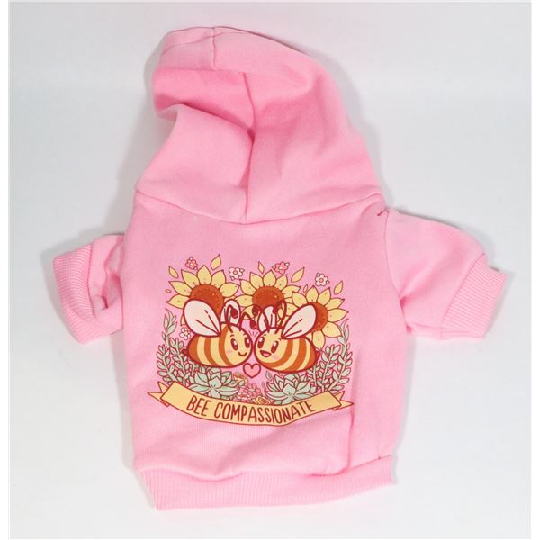 NEW XS BE COMPASSIONATE PET HOODIE