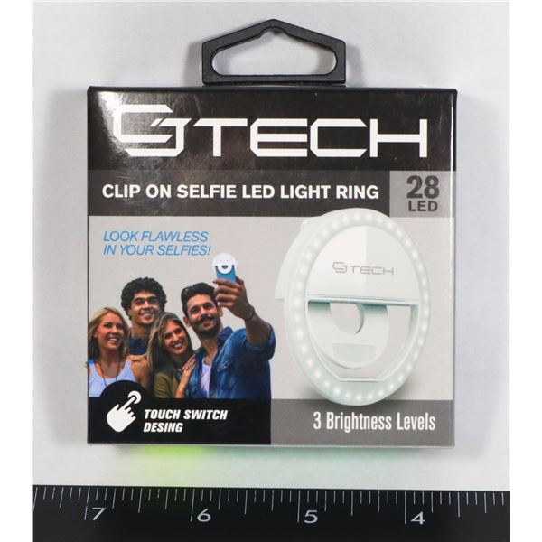 NEW CLIP ON SELFIE LED LIGHT RING 28LEDS