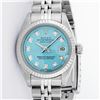 Image 1 : Rolex Ladies Stainless Steel Ice Blue Diamond 26MM Datejust Wristwatch Serviced