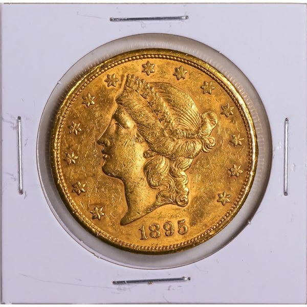 1895 $20 Liberty Head Double Eagle Gold Coin VF