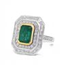 Image 2 : Vintage Emerald Ring