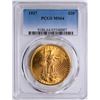 Image 1 : 1927 $20 St. Gaudens Double Eagle Gold Coin PCGS MS64