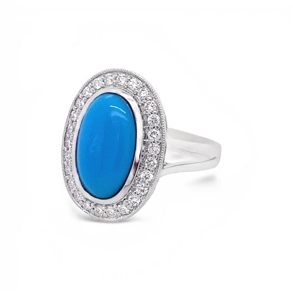Turquoise Oval Ring
