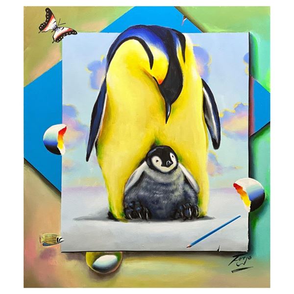 Penguin Love by Ferjo Original