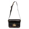 Image 1 : Celine Vintage Black Leather Horse Carriage Box Shoulder Bag