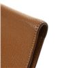 Image 4 : Hermes Camel Leather Flip Wallet
