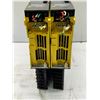 Image 2 : (2) Fanuc #A06B-6096-H206 Servo Amplifiers (Base is Dirty)
