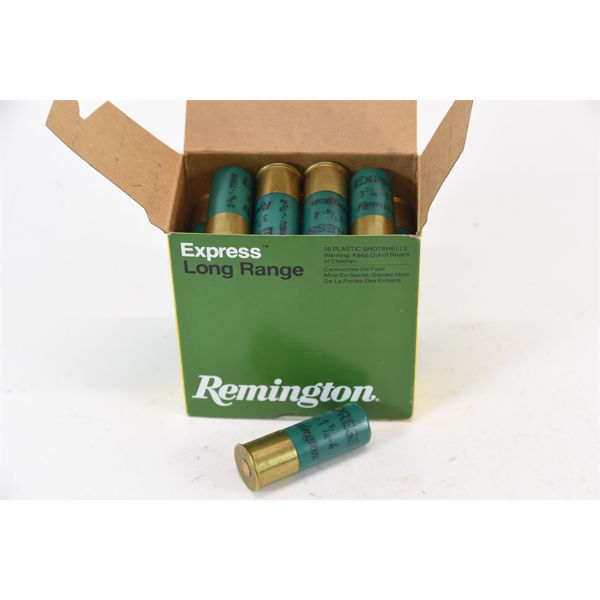 25 Rounds Remington 12 Gauge Express 2-3/4" #4 Ammunition