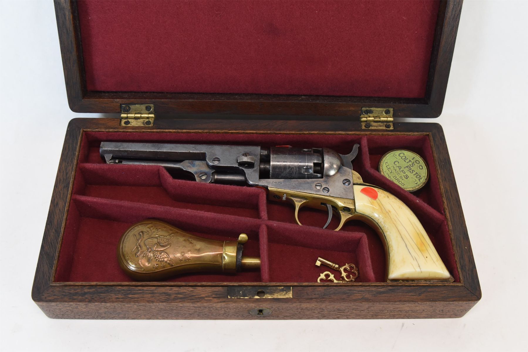 Antique Colt Model 1849 Pocket Revolver