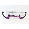 Image 1 : Bear Archery Brave Purple & Black Youth Compound Bow Right Hand