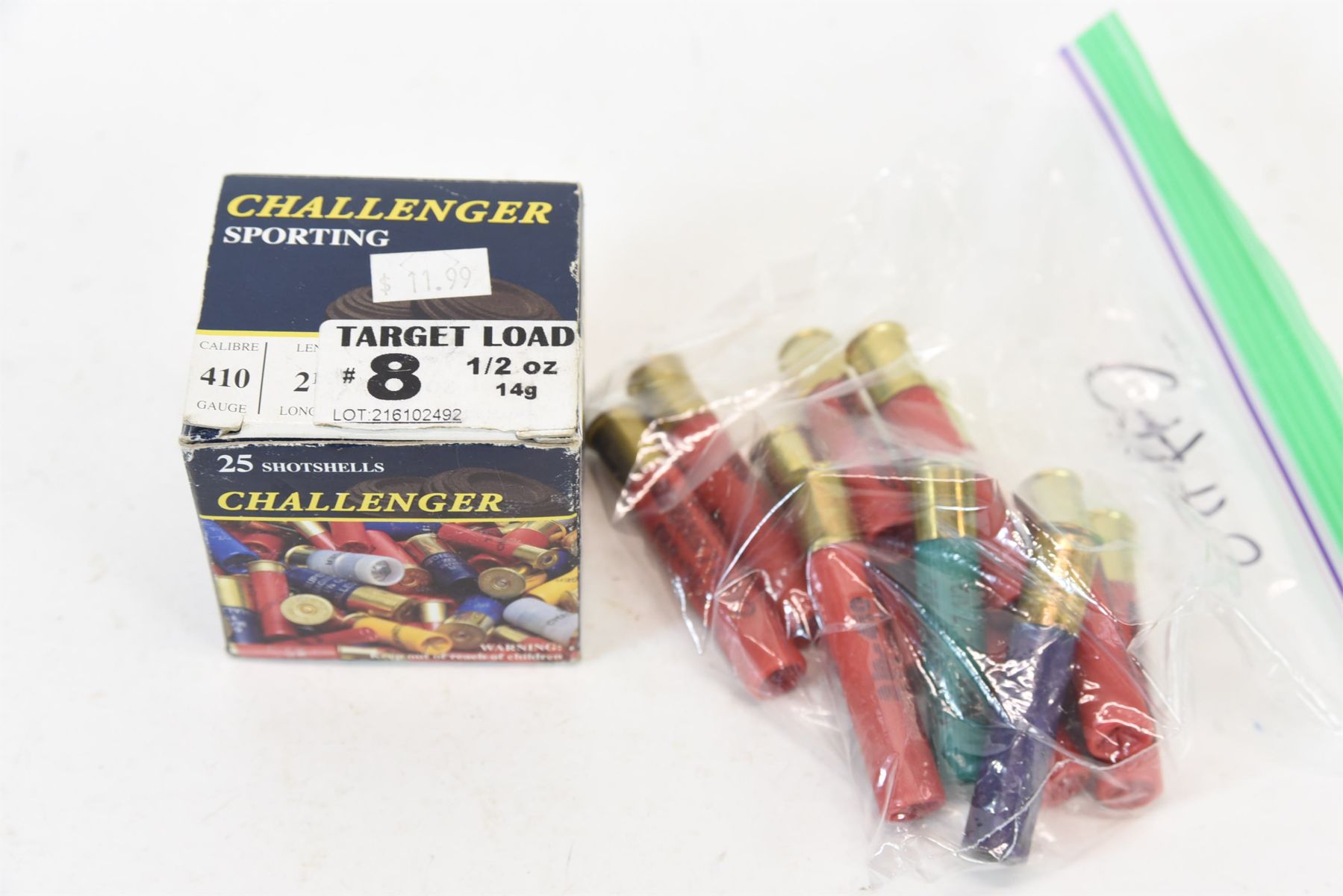 25 Rounds Challenger 410ga 2-1/2