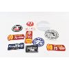 Image 1 : Box Lot Firearms Embroidered Crests & Decal Stickers