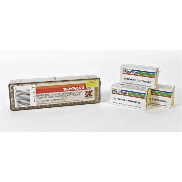 250 Rounds Mixed 22 LR Ammunition