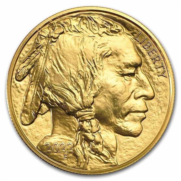 2022 1 oz Gold Buffalo BU .9999 Fine Gold