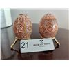 Image 1 : 2 Hand Painted Pysanka Ukrainian Easter Eggs