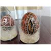 Image 2 : 2 Eggstravagance Hand Painted Ukrainian Pysanka Ornaments