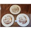 Image 1 : Set of 3 Royal Cauldon Decorative China Plates