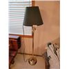 Image 3 : Vintage Standing Lamp with Green Lampshade