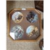 Image 1 : 4 Framed G. Jarvis '86 Collector Plates