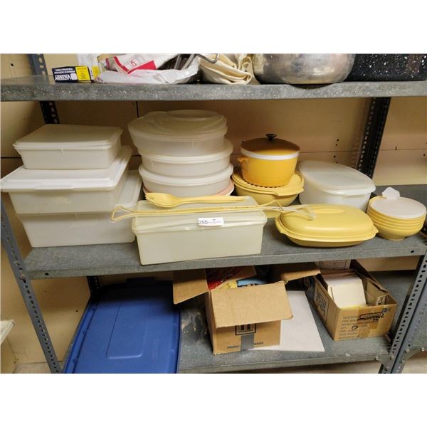 Large Collection of Vintage Tupperware Food Storage Containers